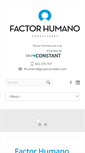 Mobile Screenshot of factorhumano-consultores.com